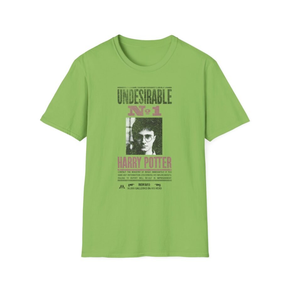 Harry Potter Undesirable No 1 Distressed Unisex Softstyle T-Shirt