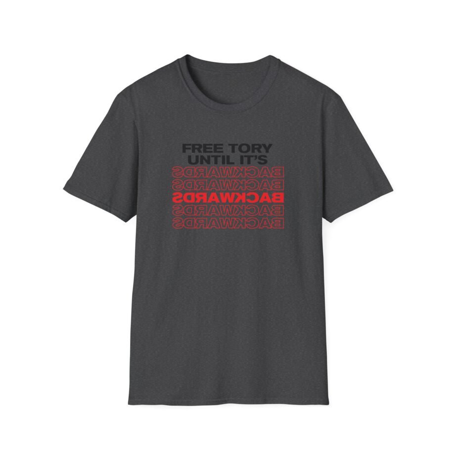 Tory Lanez Free Tory Backwards Unisex Softstyle T-Shirt