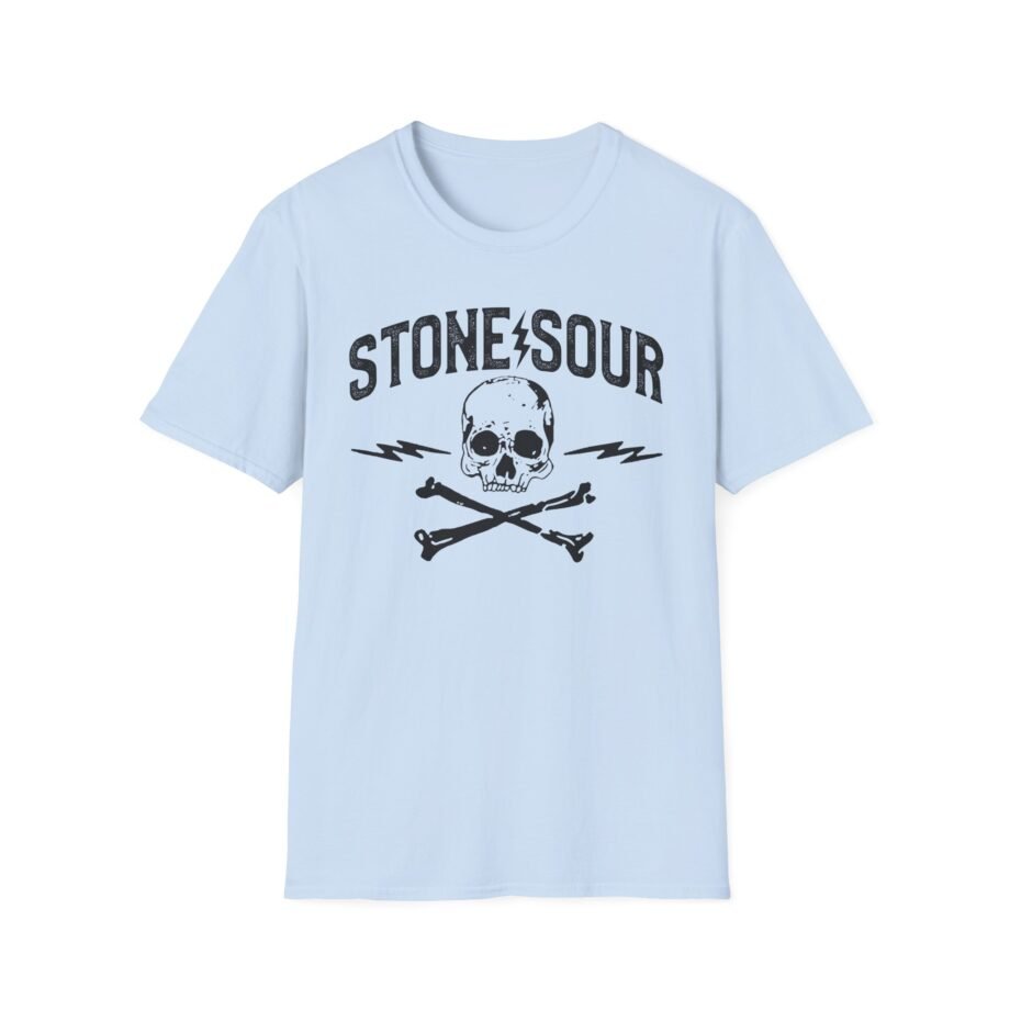 Stonesour Cross Bones 3/4 Raglan Unisex Softstyle T-Shirt