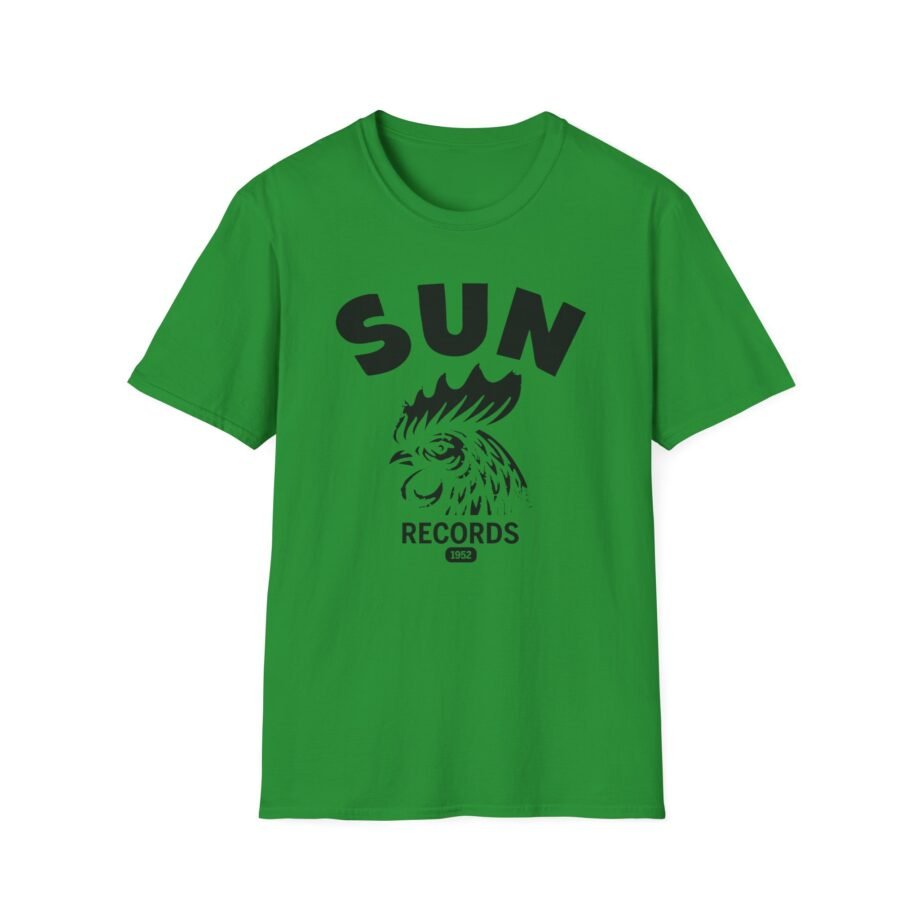 Sun Records Gritty Rooster Ringer Unisex Softstyle T-Shirt