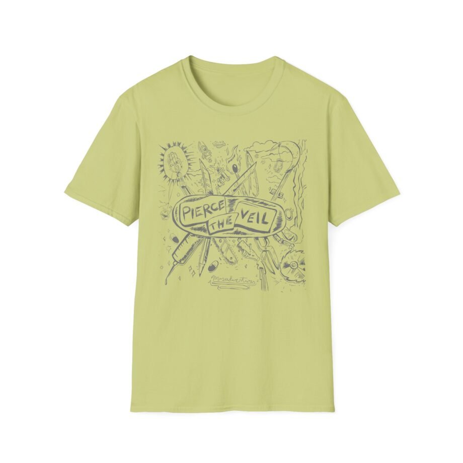 Pierce the Veil Misadventures Unisex Softstyle T-Shirt