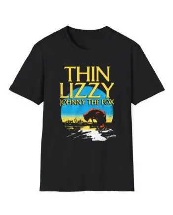 Thin Lizzy Johnny the Fox Sun Unisex Softstyle T-Shirt
