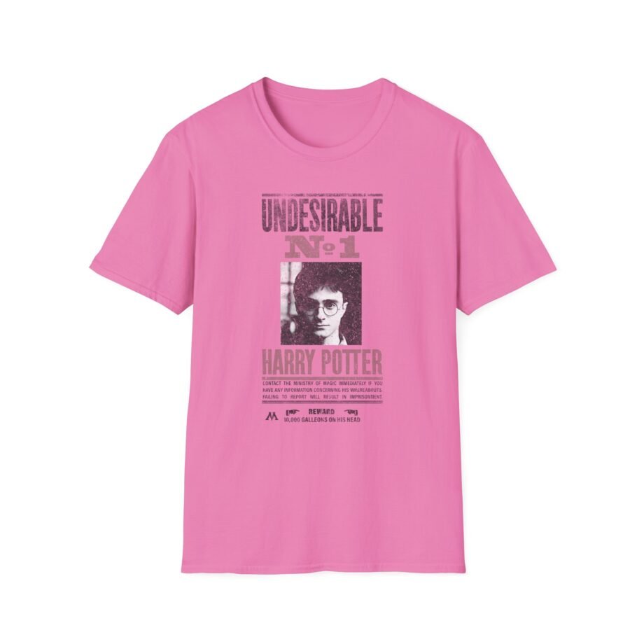 Harry Potter Undesirable No 1 Distressed Unisex Softstyle T-Shirt