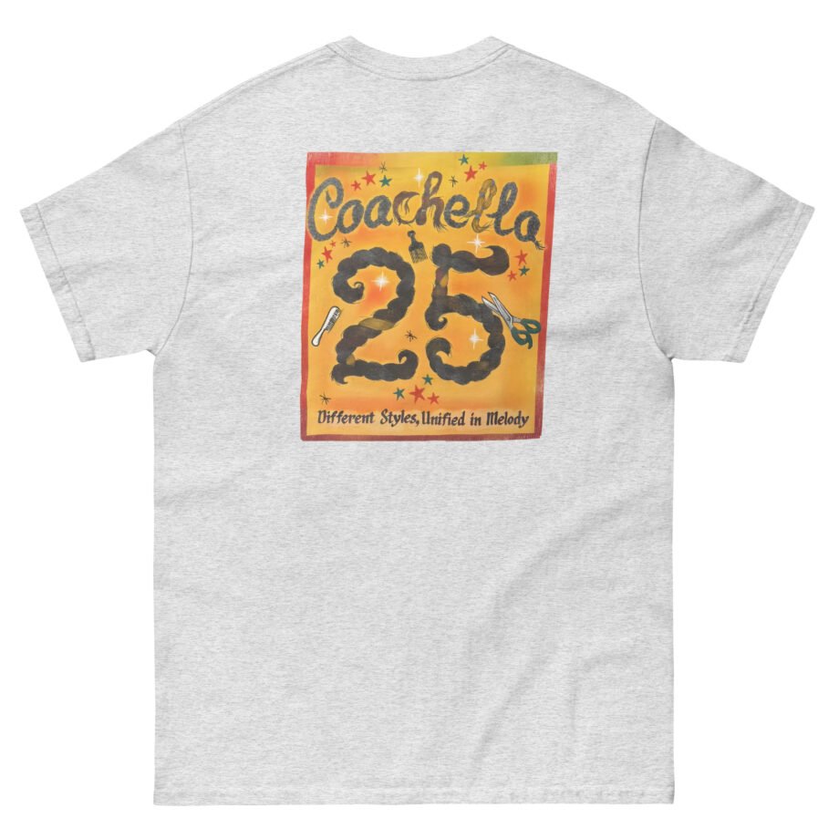 Coachella Jordan Bentley x Coachella Hair Unisex classic tee