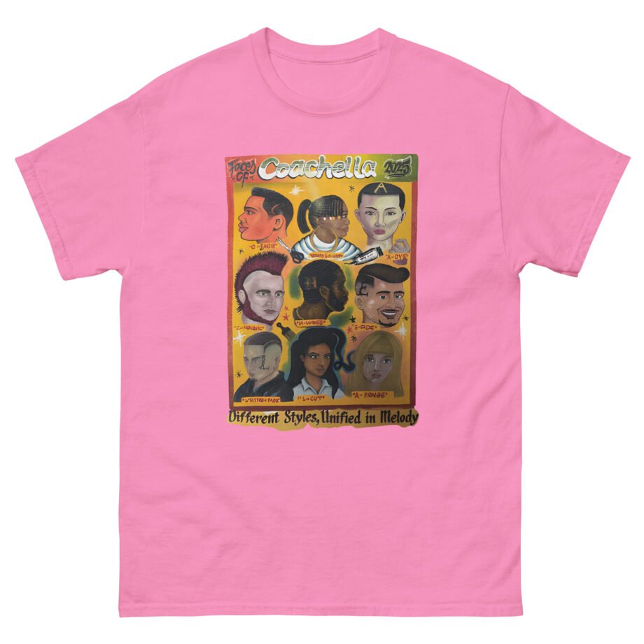 Coachella Jordan Bentley x Coachella Hair Unisex classic tee