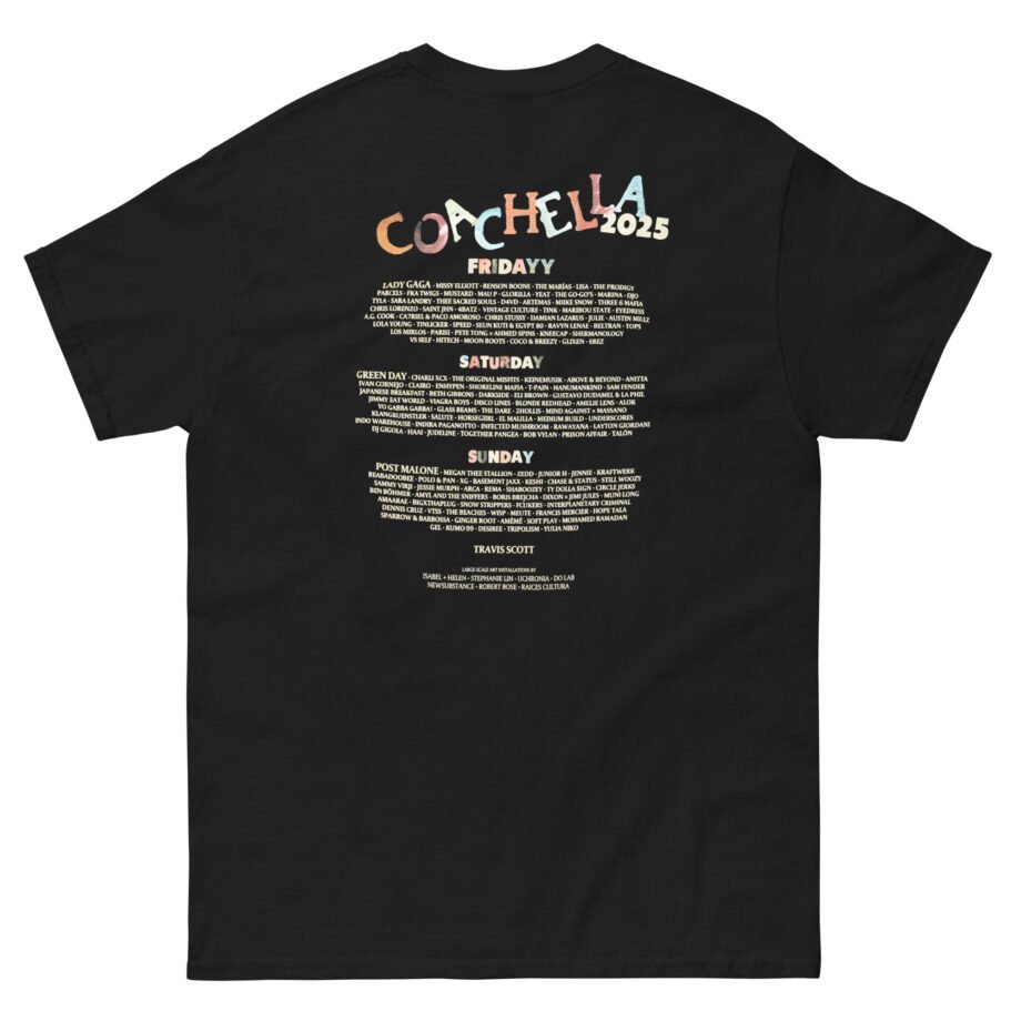 Coachella Poppies Unisex classic tee