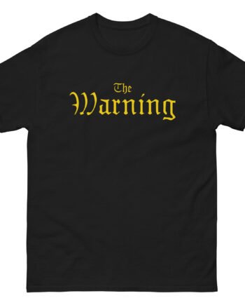 The Warning Gold TW Logo Unisex classic tee