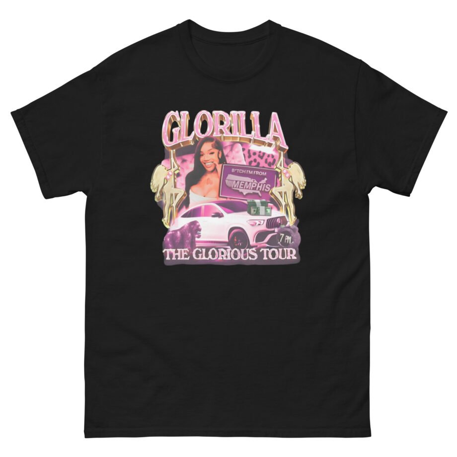 Glorilla Glorious Tour From Memphis Unisex classic tee
