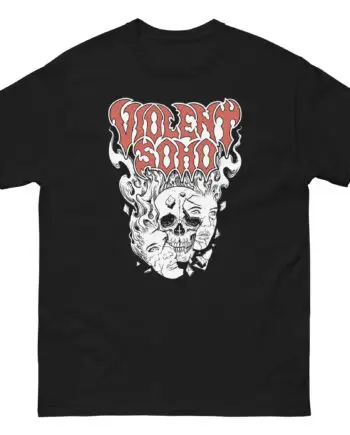 Violent Soho Murdoch Skull Unisex classic tee