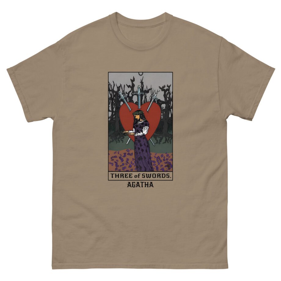 Marvel Agatha Three of Swords Tarot Unisex classic tee