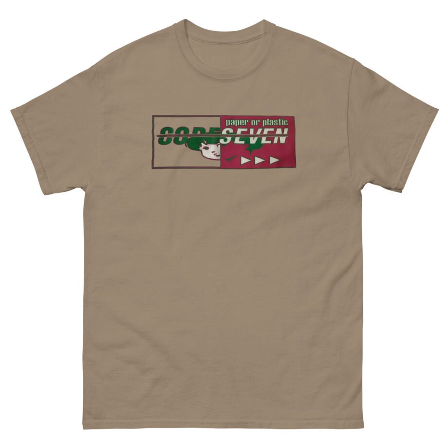 Codeseven paper or plastic Unisex classic tee