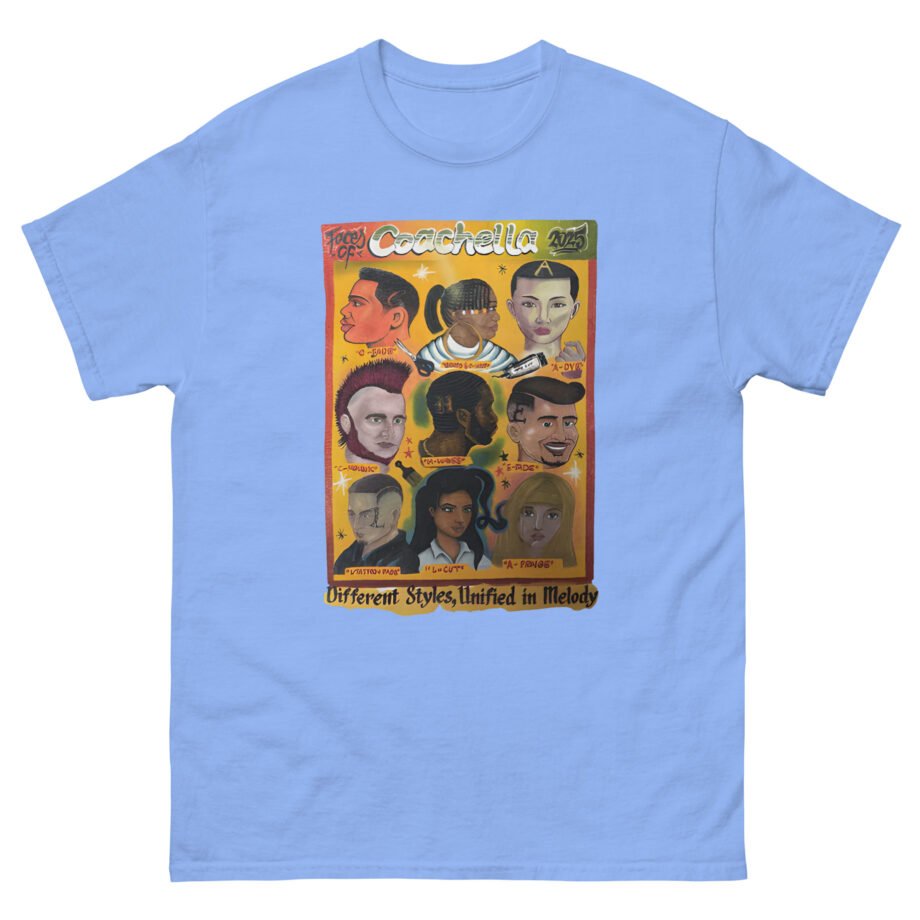 Coachella Jordan Bentley x Coachella Hair Unisex classic tee