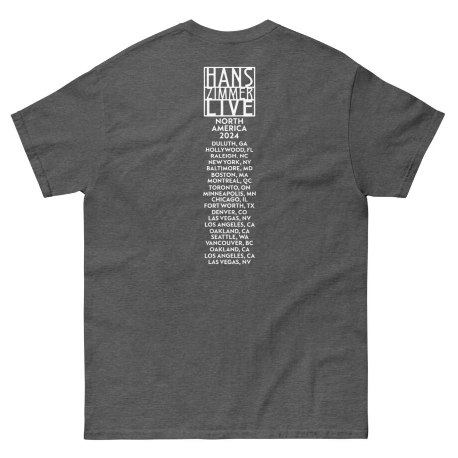 Hans Zimmer Logo Tour Unisex classic tee