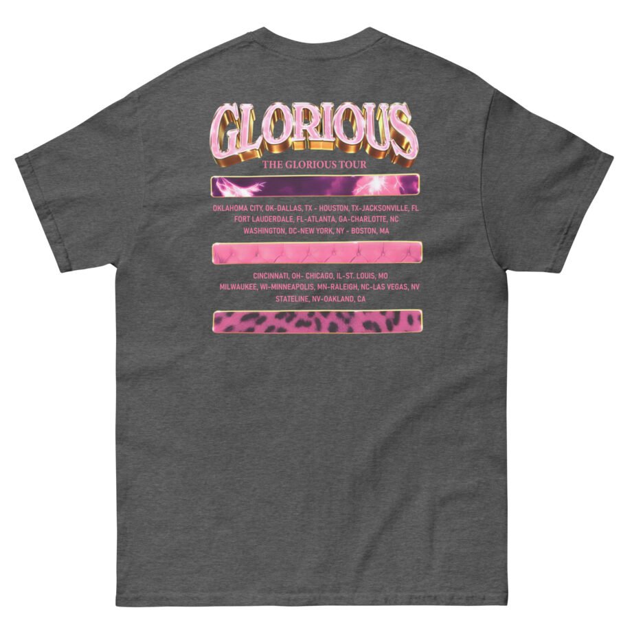 Glorilla Glorious Tour From Memphis Unisex classic tee