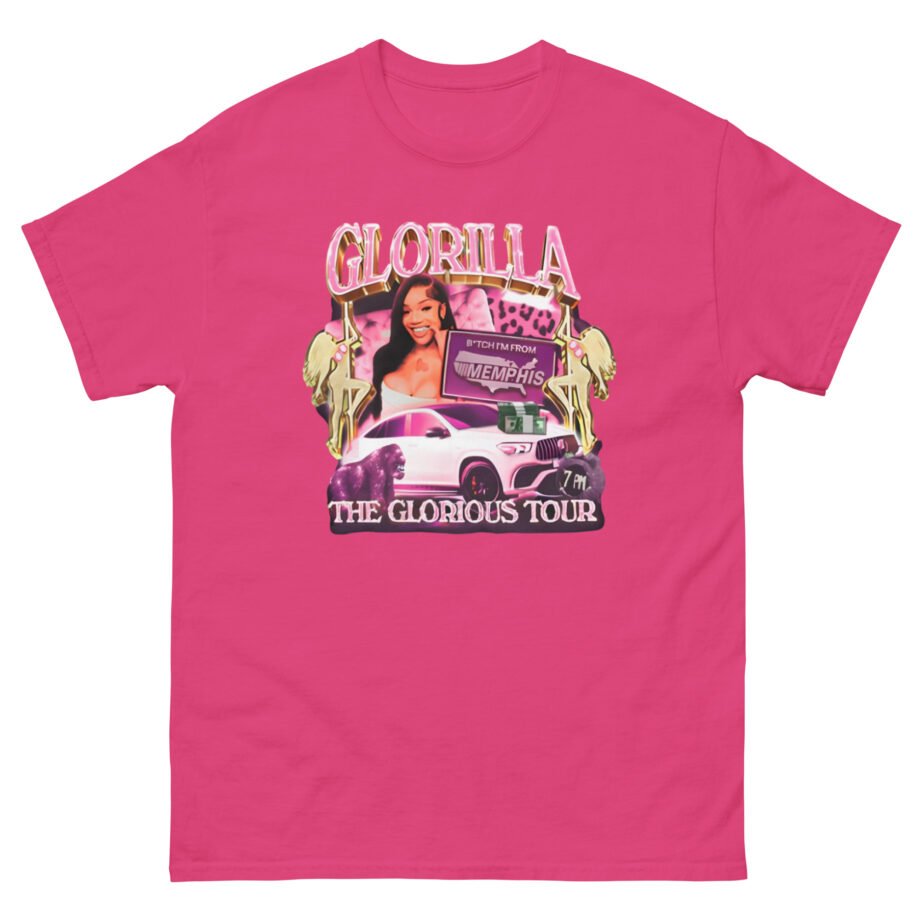 Glorilla Glorious Tour From Memphis Unisex classic tee