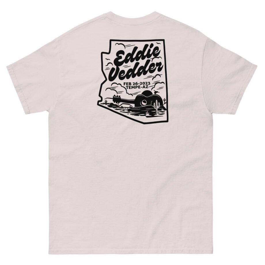 Eddie Vedder AZ Map Unisex classic tee