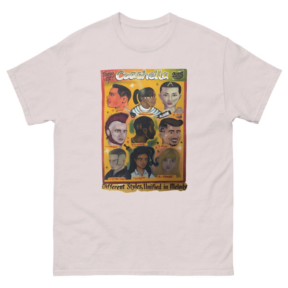 Coachella Jordan Bentley x Coachella Hair Unisex classic tee