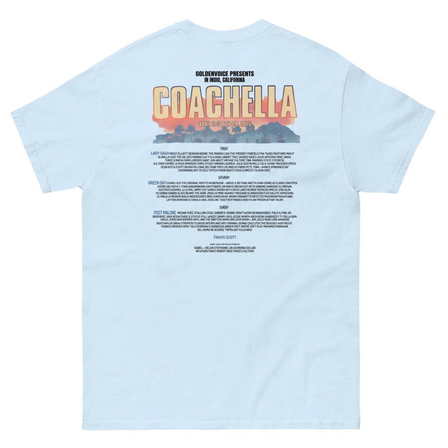 Coachella Golden Hour Unisex classic tee