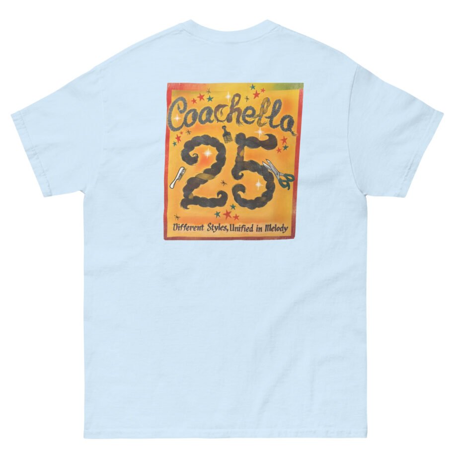 Coachella Jordan Bentley x Coachella Hair Unisex classic tee
