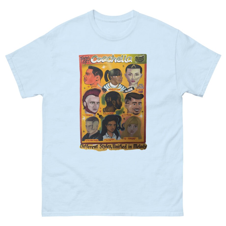 Coachella Jordan Bentley x Coachella Hair Unisex classic tee