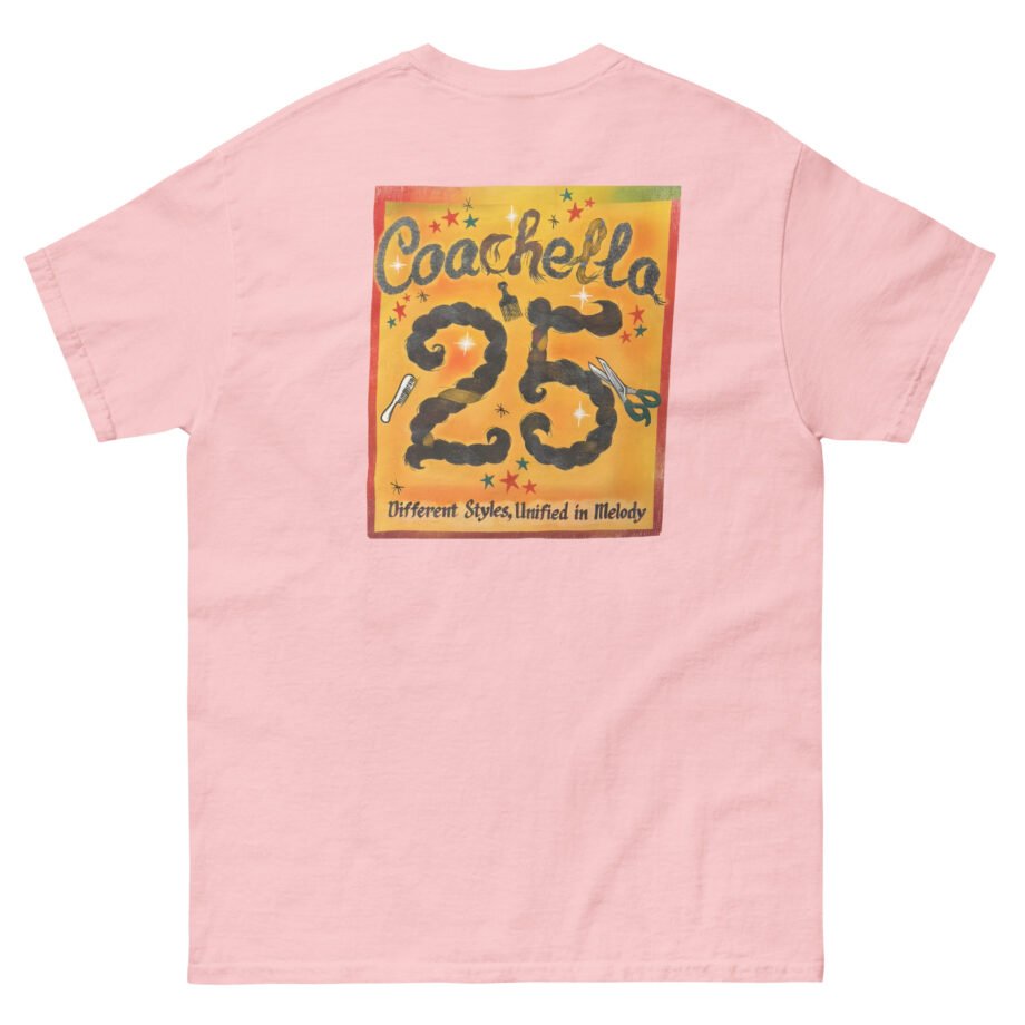 Coachella Jordan Bentley x Coachella Hair Unisex classic tee