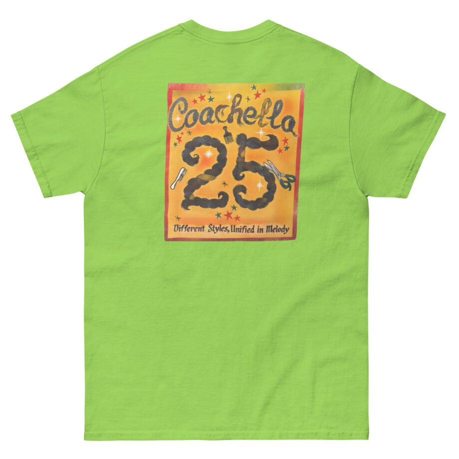 Coachella Jordan Bentley x Coachella Hair Unisex classic tee