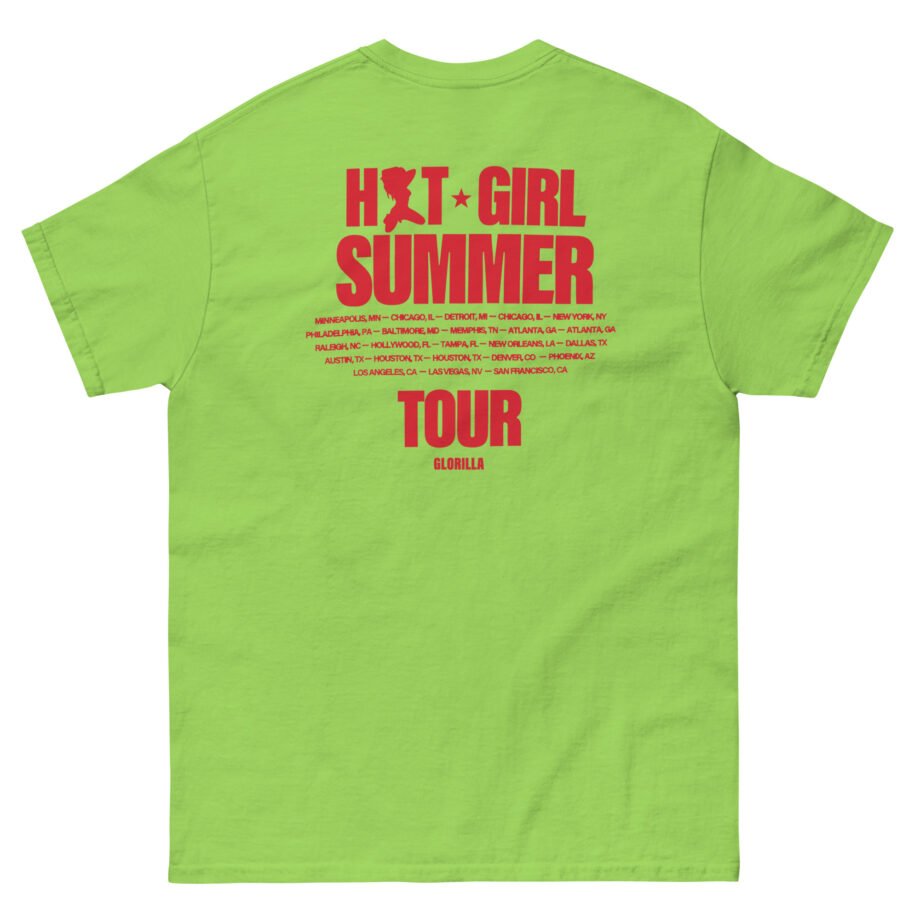Glorilla Hot Girl Summer Tour Unisex classic tee