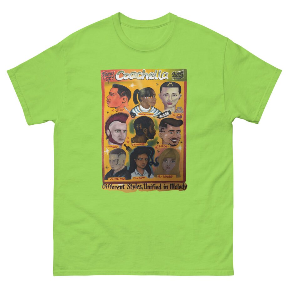 Coachella Jordan Bentley x Coachella Hair Unisex classic tee