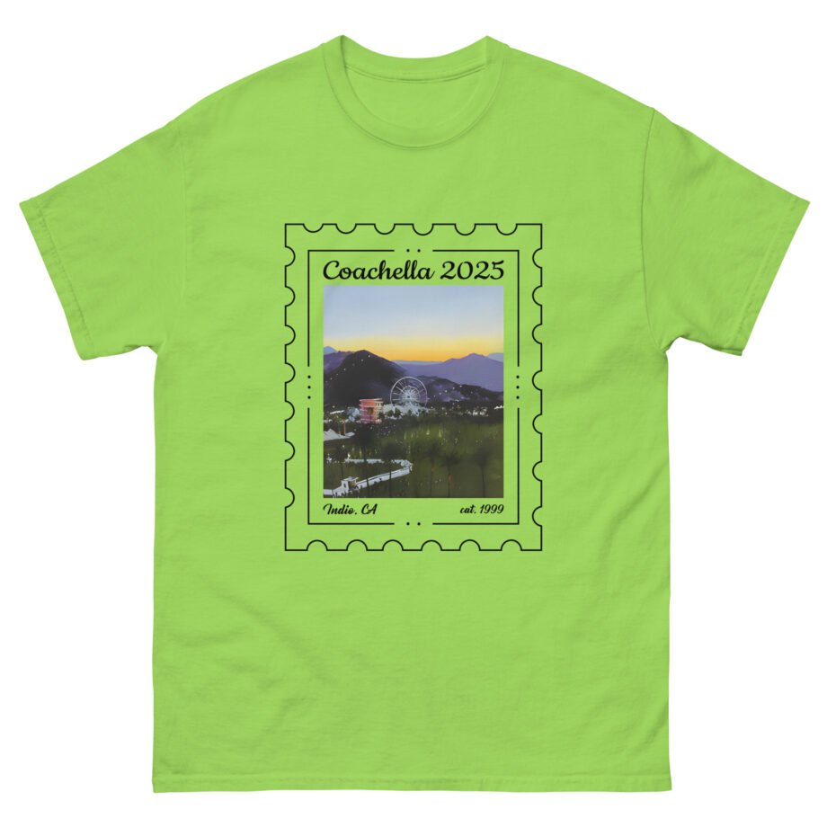 Coachella Desert Views Stamp Unisex classic tee