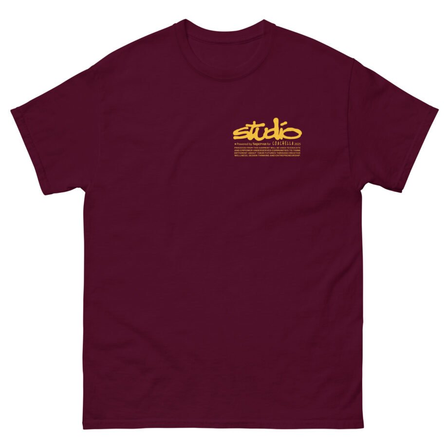 Coachella STUDIO Powered By SUPERVSN x Coachella Unisex classic tee