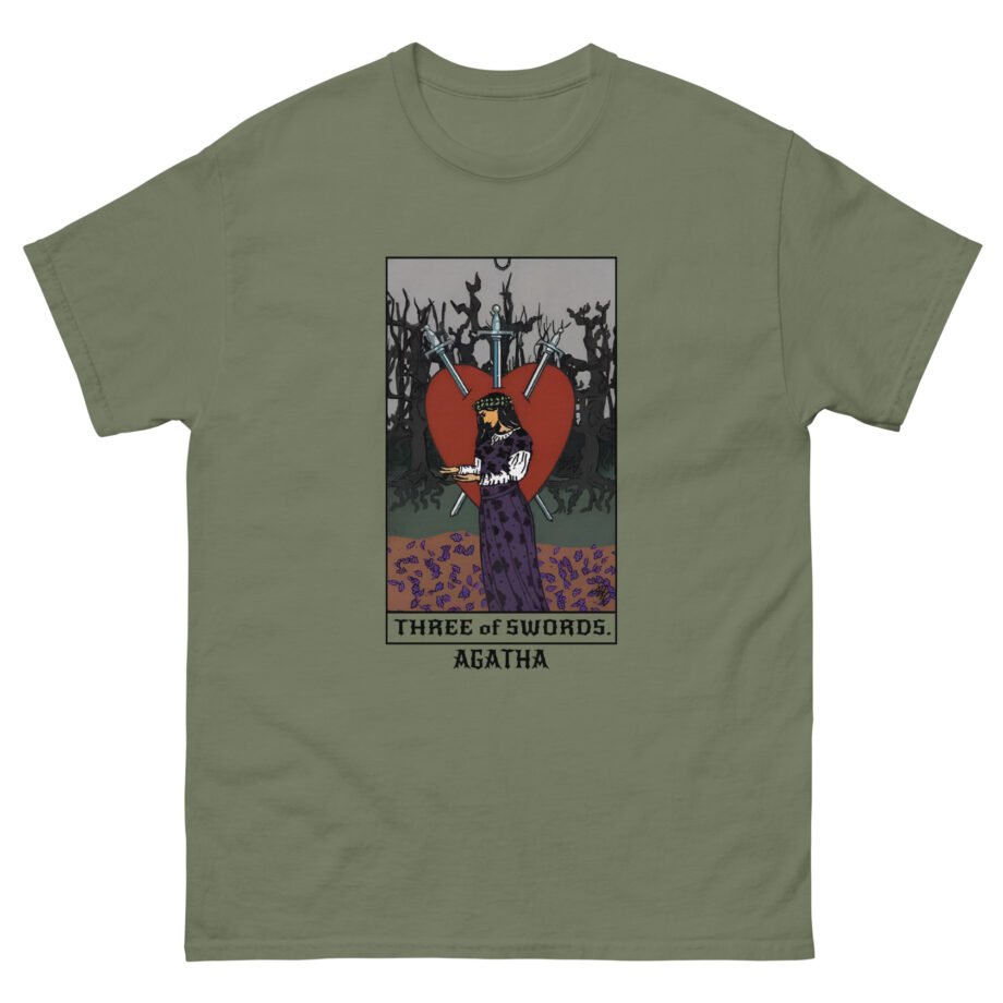 Marvel Agatha Three of Swords Tarot Unisex classic tee