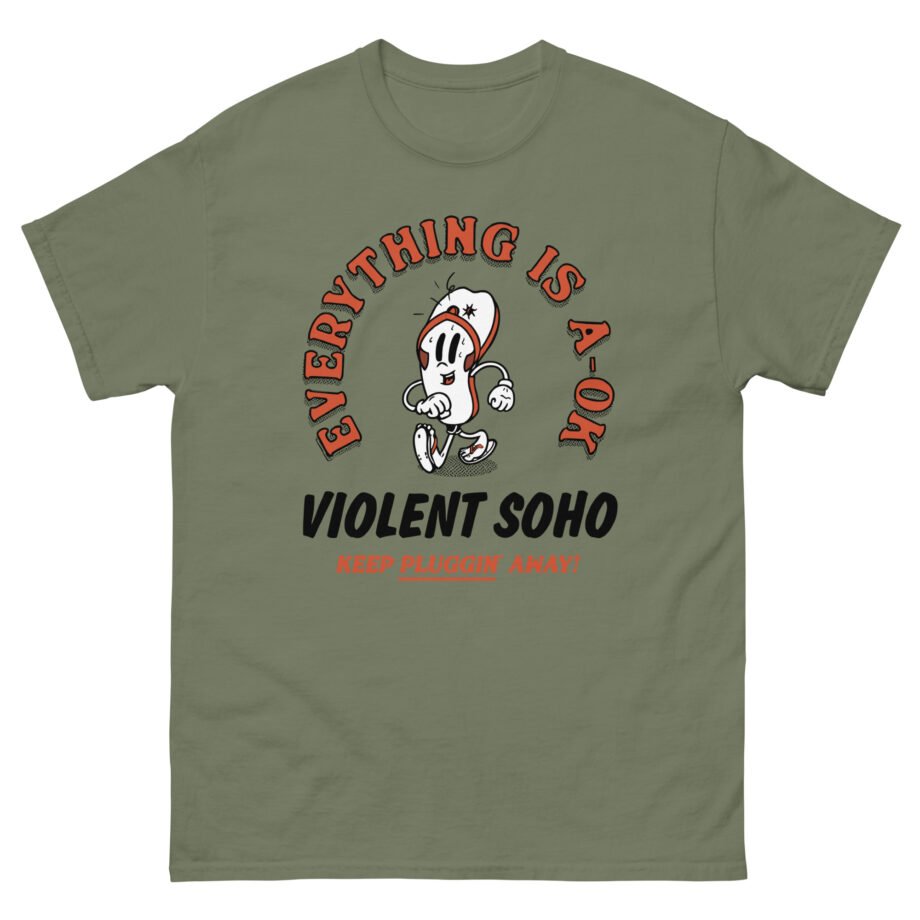 Violent Soho Keep on Pluggin Unisex classic tee