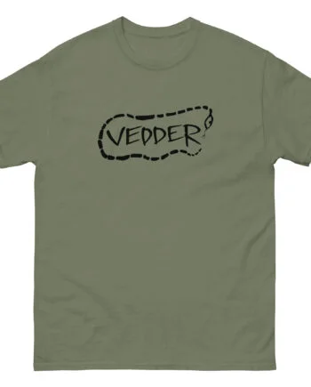 Eddie Vedder Stencil Snake Unisex classic tee