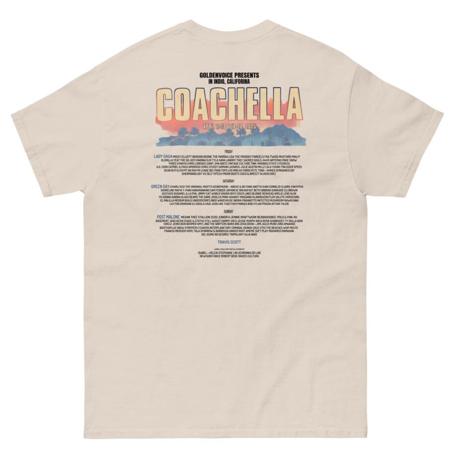Coachella Golden Hour Unisex classic tee
