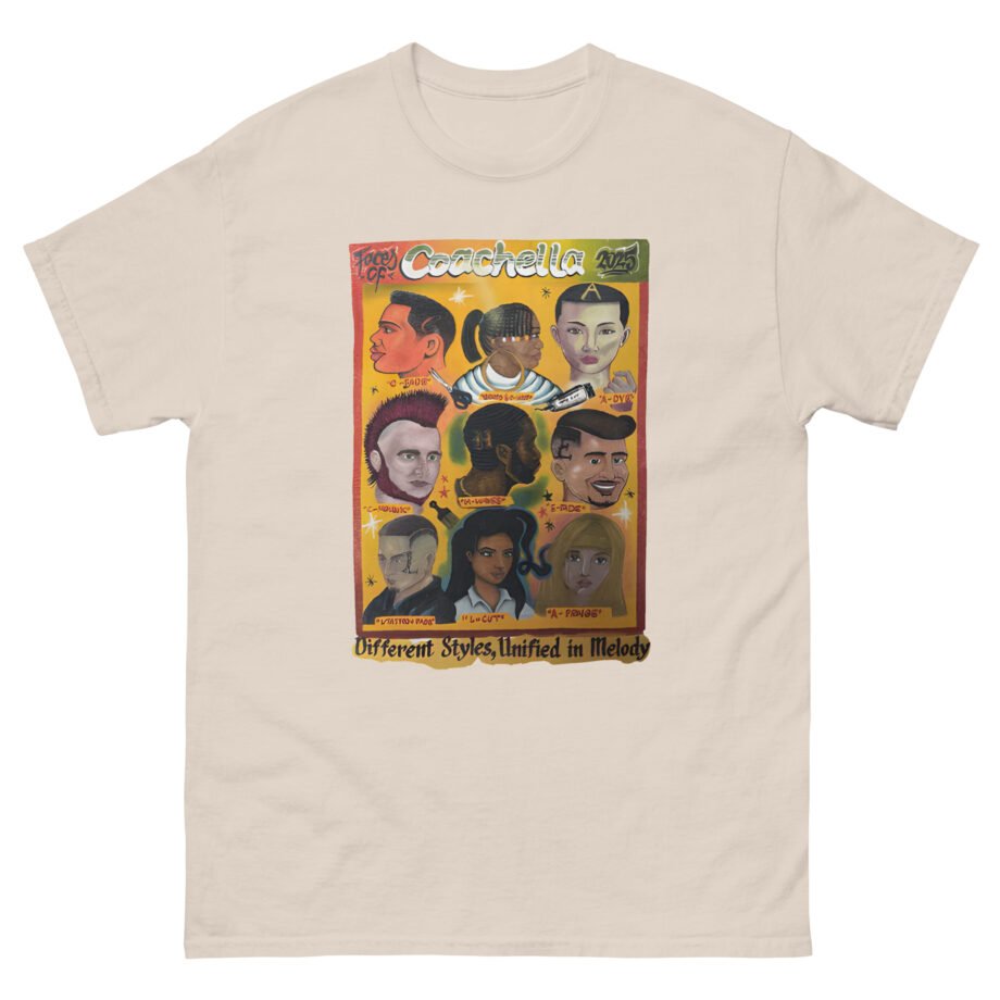 Coachella Jordan Bentley x Coachella Hair Unisex classic tee