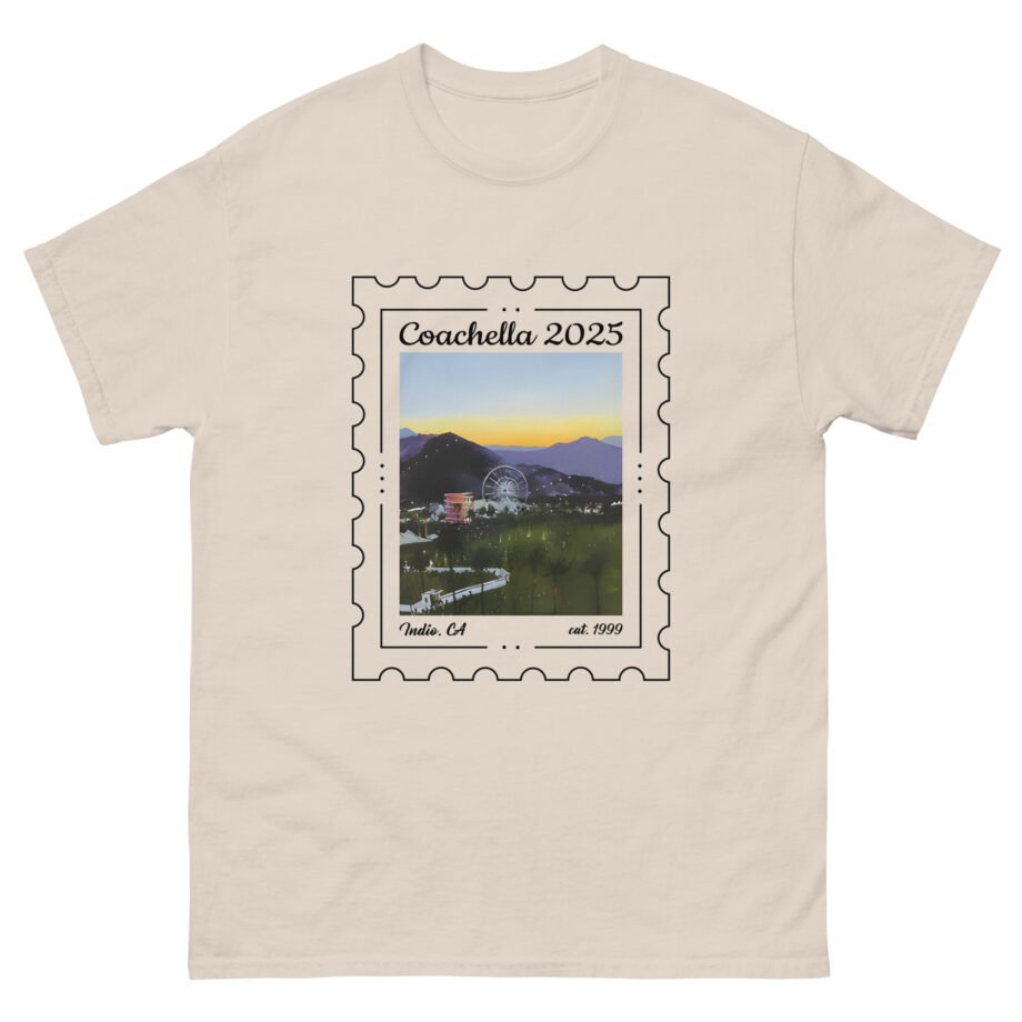 Coachella Desert Views Stamp Unisex classic tee