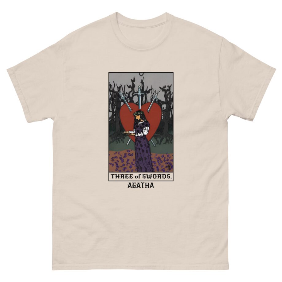 Marvel Agatha Three of Swords Tarot Unisex classic tee