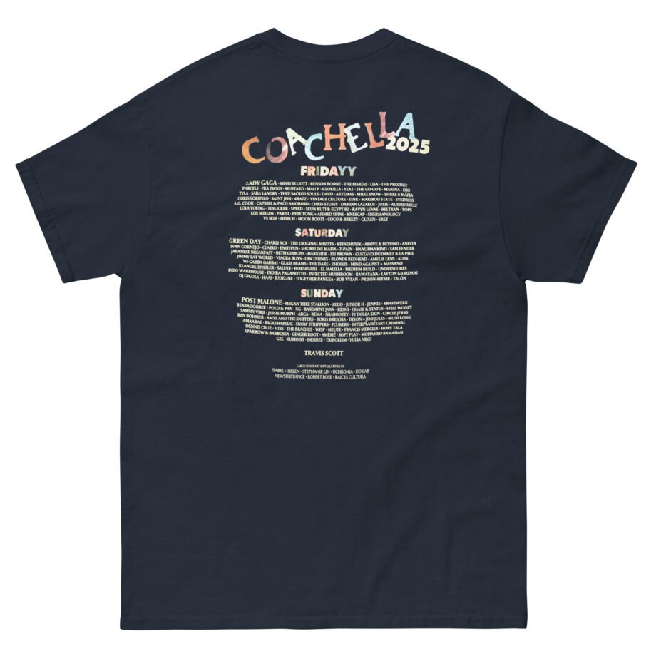 Coachella Poppies Unisex classic tee