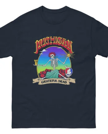 Grateful Dead Michigan United States of Dead Unisex classic tee