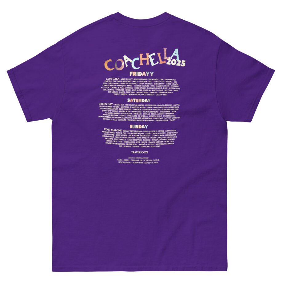 Coachella Poppies Unisex classic tee