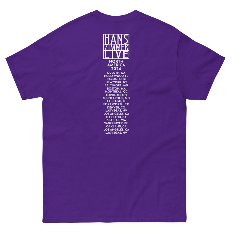Hans Zimmer Logo Tour Unisex classic tee