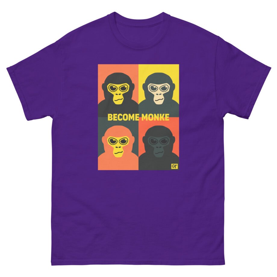 Gorilla Tag Become Monke Unisex classic tee