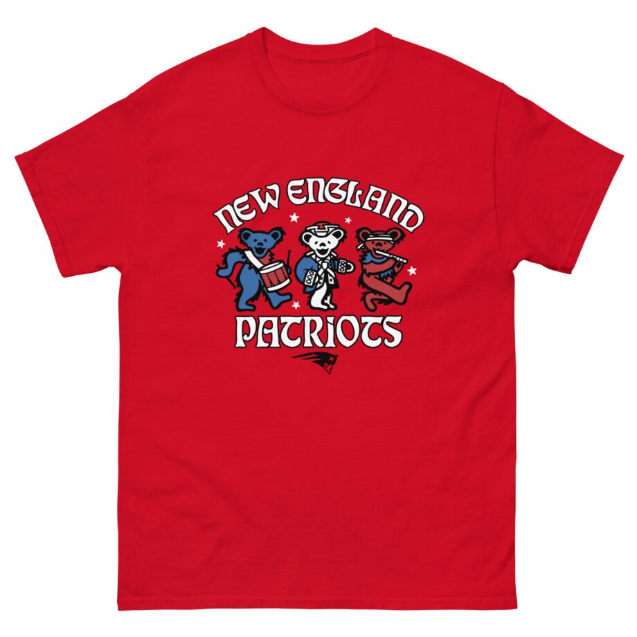 Grateful Dead Homage New England Patriots Unisex classic tee