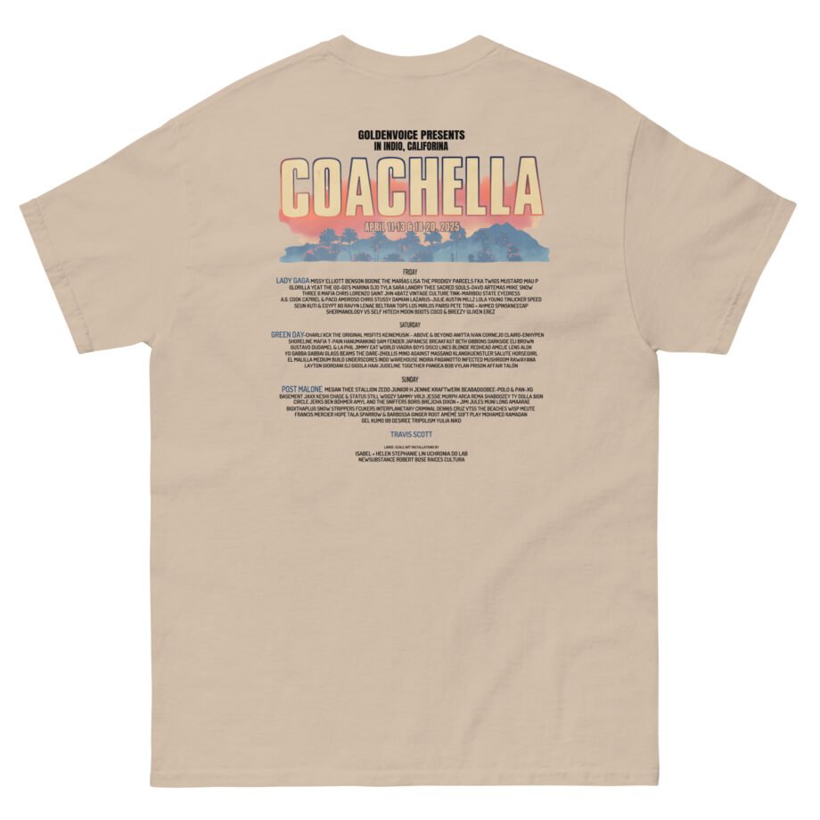Coachella Golden Hour Unisex classic tee