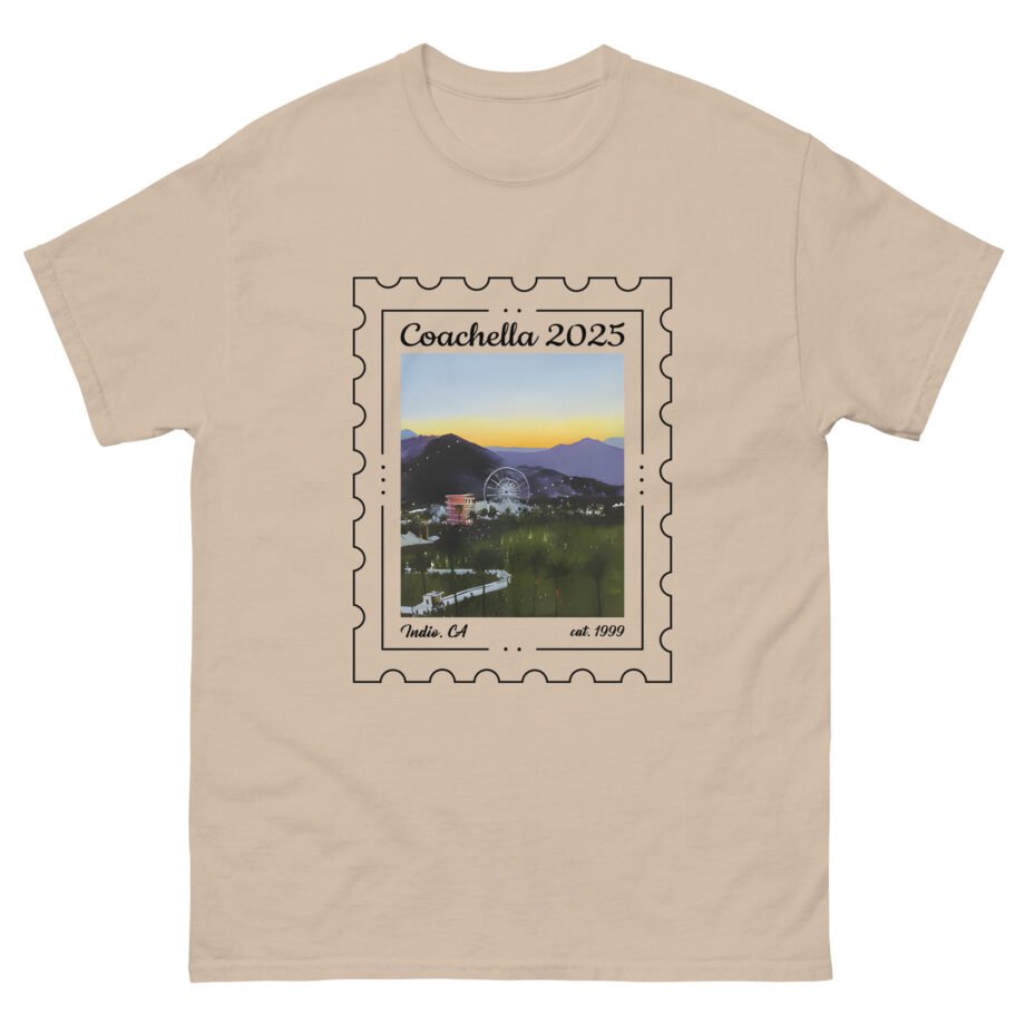 Coachella Desert Views Stamp Unisex classic tee