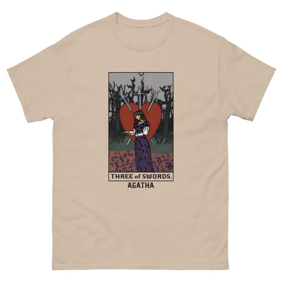 Marvel Agatha Three of Swords Tarot Unisex classic tee