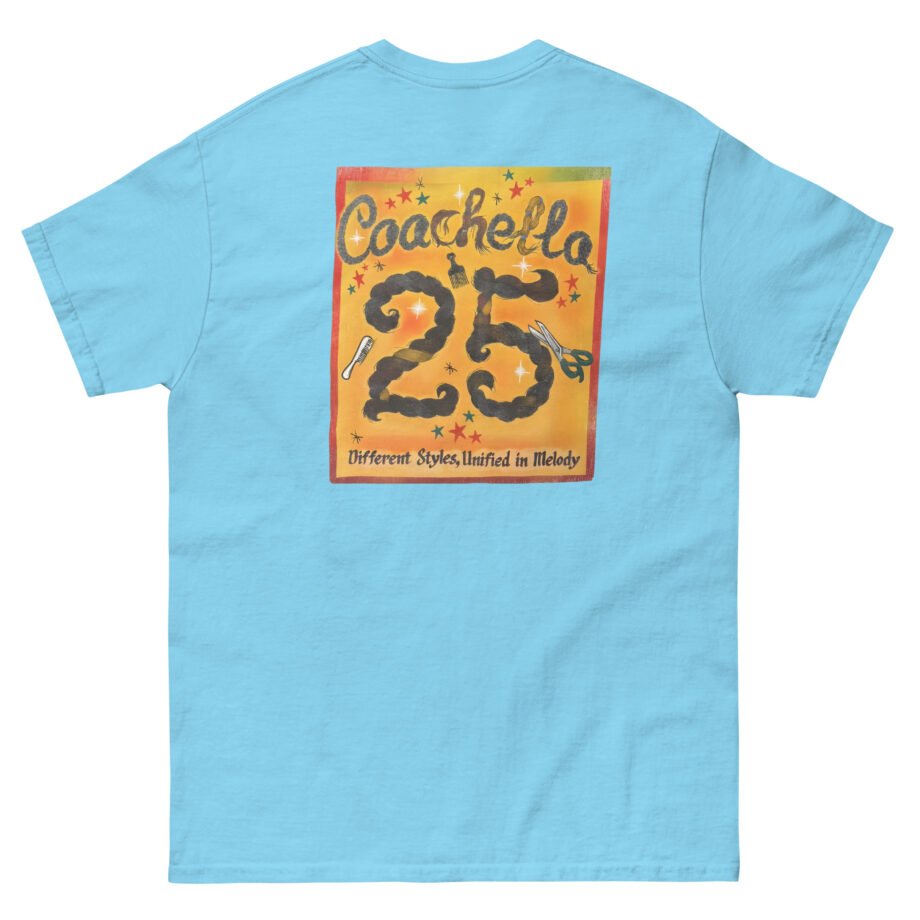 Coachella Jordan Bentley x Coachella Hair Unisex classic tee