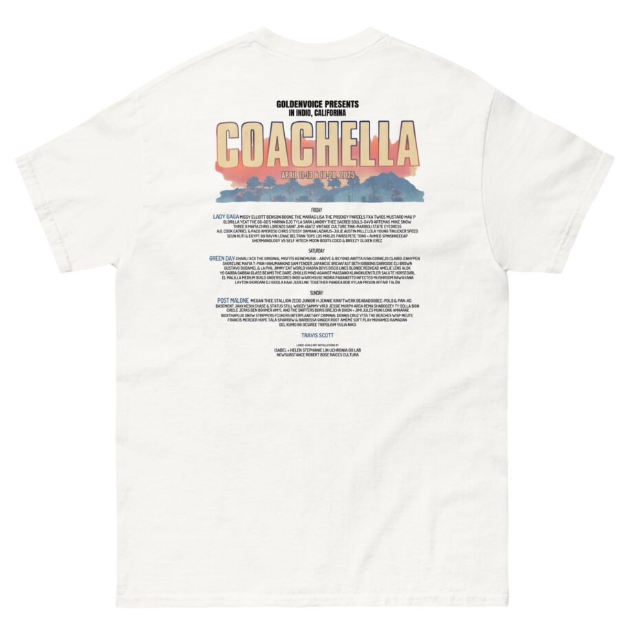 Coachella Golden Hour Unisex classic tee