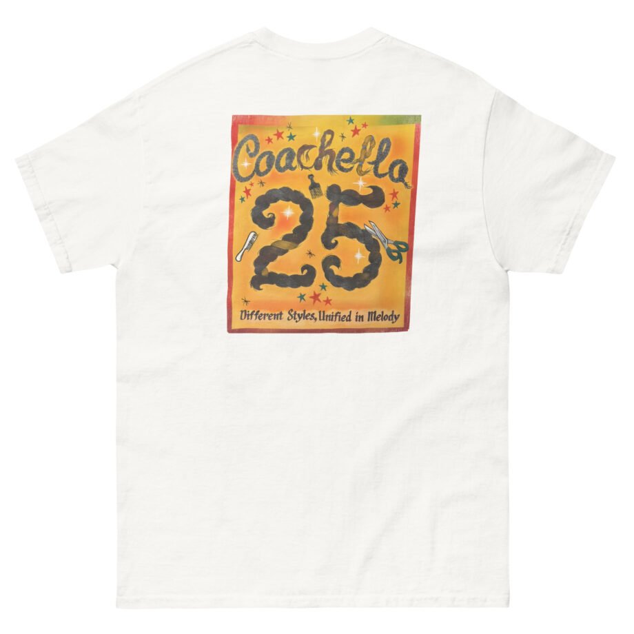 Coachella Jordan Bentley x Coachella Hair Unisex classic tee