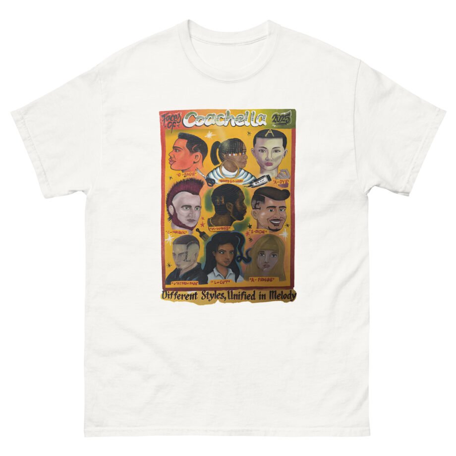 Coachella Jordan Bentley x Coachella Hair Unisex classic tee